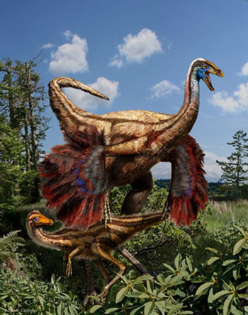 struthiomimus dinosaur